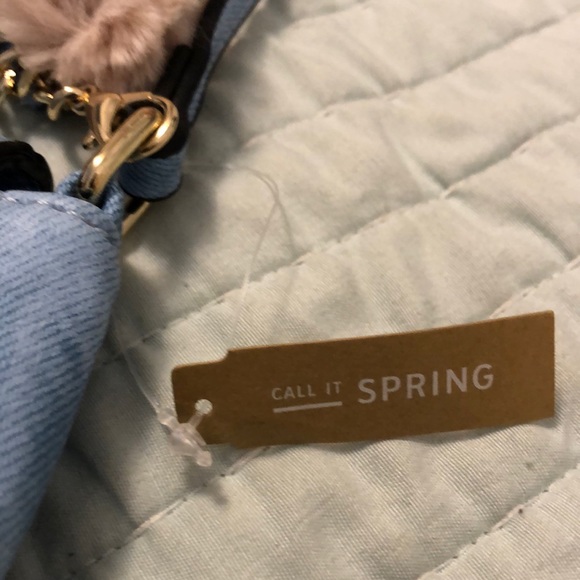 BRAND NEW✨ Pretty Baby Blue Spring Purse! - Picture 7 of 7